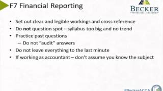 F7 Financial Reporting Getting Started on your ACCA Skills Papers [upl. by Franek]