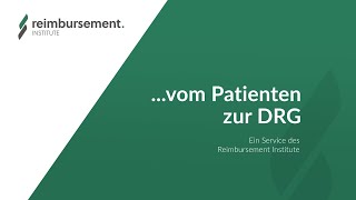 Erstattung in deutschen Krankenhäusern vom Patienten zur DRG Fallpauschale [upl. by Kwasi]