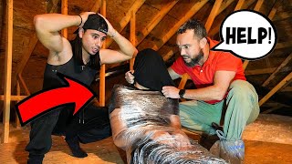 The Exterminator Found A BODY In Our ATTIC prank [upl. by Olin963]