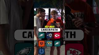 CAN YOU NAME THESE NFL CAREER PATHS 🔥 [upl. by Himelman]