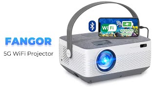 How to Use FANGOR 5G WiFi Projector  Complete Beginners Guide [upl. by Josephina]