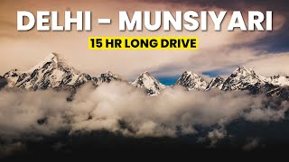 Delhi to Munsiyari Road Trip uttarakhand [upl. by Perr]