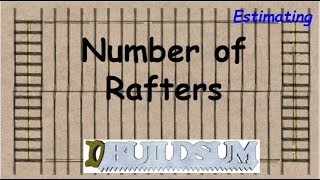 Estimate the Number of Rafters [upl. by Tait]