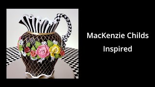 MacKenzie Childs Inspired  Trash to Treasure  DIY [upl. by Nesrac861]