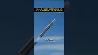 Veja o poder destrutivo das bombas nucleares modernas fatosecuriosidades fatoscuriosos [upl. by Analim]