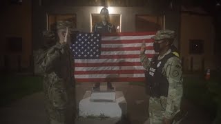 Day In The Life Of A 2LT Oath of Reenlistment [upl. by Mast]