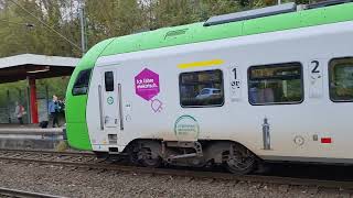 Gevelsberg Hbf SBahn aus Hagen fährt ein in Richtung Wuppertal [upl. by Querida]