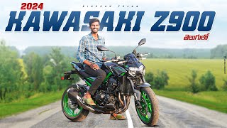 2024 Kawasaki Z900 Review in Telugu  900cc Beast💥 [upl. by Nitneuq]