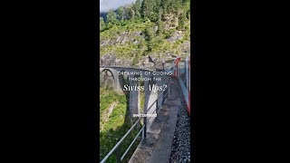 Discover the Swiss Alps Aboard the Glacier Express 🇨🇭 [upl. by Brigid]