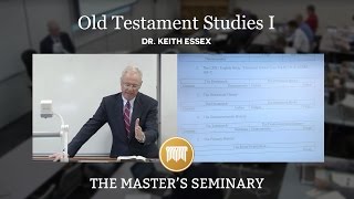 Lecture 1 Old Testament Studies I  Dr Keith Essex [upl. by Irok322]