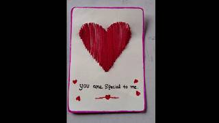 Valentines Day card ideas shorts MrsMsarts [upl. by O'Brien801]