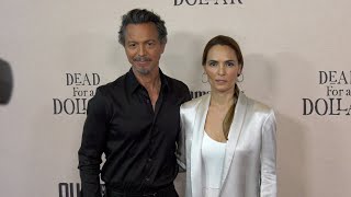 Benjamin Bratt and Talisa Soto quotDead For A Dollarquot World Premiere Red Carpet Screening [upl. by Octavla352]