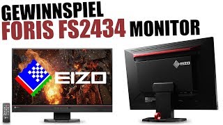 Gewinnspiel zum FORIS FS2434 Monitor von EIZO [upl. by Nymassej]