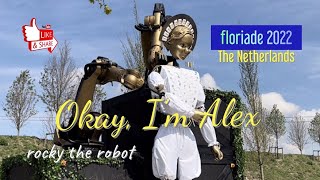 Okay Im Alex  Rocky the Robot on the main stage Floriade 2022 in Almere The Netherlands [upl. by Airbas]