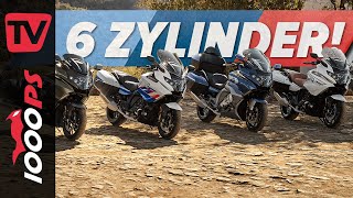 720 Nm im Test  4 neue BMW K 1600 Modelle 2022 [upl. by Paff199]