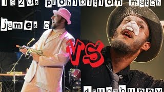 Drugz Bunny v James C  1920s Prohibition Match HOODSLAM [upl. by Petta]