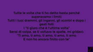 CRUDELIA  I Nervi Marracash Lyrics [upl. by Boor]