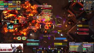 Blood Fury vs The Blast Furnace Mythic  Mage POV [upl. by Asirram738]