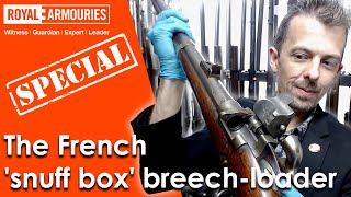 The French quotsnuff boxquot breechloader 185367 Tabatière with firearms expert Jonathan Ferguson [upl. by Ayhtak]