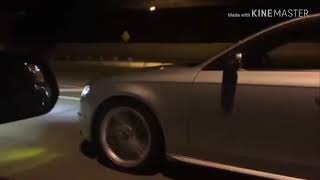 Audi B8 S4 vs 13 Mustang 50 [upl. by Ardnosal]