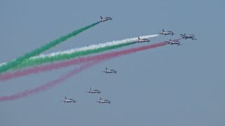 FRECCE TRICOLORI  ALI SU DESENZANO AIR SHOW DEL GARDA 2023 [upl. by Duncan]