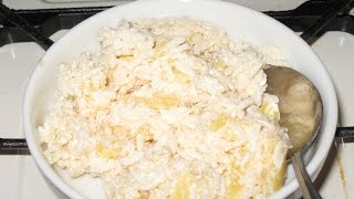 WHITE RICE PUDDING like my momma made it when I was a kid  using NESTLES TABLE CREAM [upl. by Rybma802]