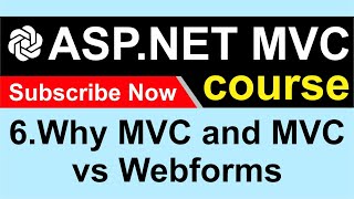 6Why MVC and MVC vs Webforms  ASP NET MVC 5  CodeGPT [upl. by Etnoved]