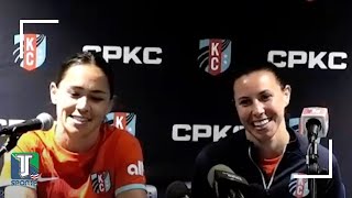 Loeau LaBonta amp Vanessa DiBernardo REACT to KC Current INAUGURAL WIN at NEW CPKC Stadium [upl. by Dearden]