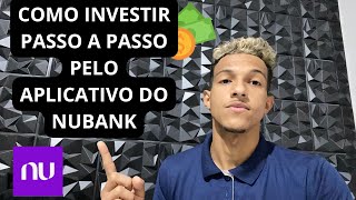 Como Investir Na Bolsa de Valores Pelo Aplicativo Do Nubank Passo a Passo rápido e Fácil [upl. by Asyl]