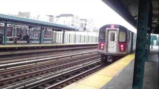 NYC Subway in Bronx and Manhattan elevated and underground [upl. by Llyrat]