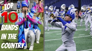 2021 Top 10 Highschool Marching Bands of the Year [upl. by Lud]