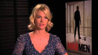 Mad Men Season 4 Interview January Jones [upl. by Klapp743]