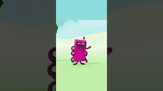 Aprende a CONTAR DEL 1 AL10  Parte 4  Ocho y nueve  Numberblocks en Español shorts [upl. by Wallache]