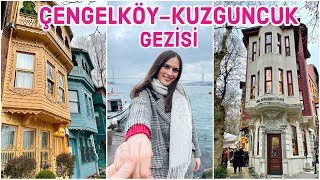 ÇENGELKÖY  KUZGUNCUK GEZİ ROTASI I Tarihi Çınaraltı I Münirede Kahve Molası I Nail Kitabevi [upl. by Ashti]