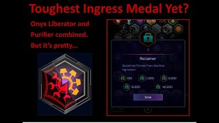 New Ingress Reclaimer Medal  Niantic’s Toughest Medal Yet Finally a Machina Medal… [upl. by Acirat]