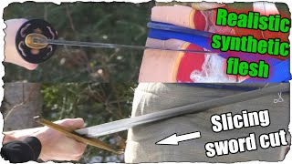 The Draw Slice Test Attempt  Sword vs Cloth [upl. by Atokad]