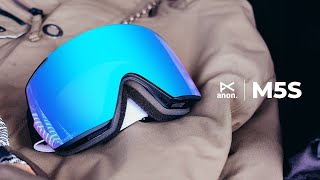 Anon M5S Review – Small Fit Flat Toric Snow Goggle  SportRx [upl. by Lareneg]