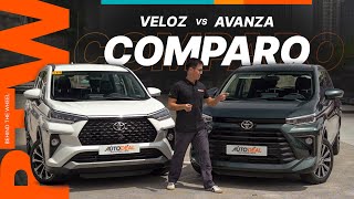 2022 Toyota Avanza vs Toyota Veloz Comparo  Behind the Wheel [upl. by Atiken462]