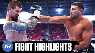 Tommy Fury Scores 1 Knockdown Get Decision Win over Daniel Bocianski [upl. by Anaerdna]