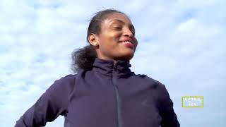 Tigist Assefa The Second Fastest Ethiopian Women Marathon Runner [upl. by Ahsena]