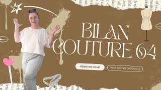 BILAN COUTURE 64 couture cocooning couture [upl. by Alithea]