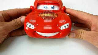 Lightning McQueen Alive Cars 2 the Movie dancing car Toy  DealExtreme DX [upl. by Eibo]