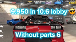 Csr2 ATLASChevrolet Hoonigan Camaro’632’ 9950 in 106 lobby no parts 6 😳😳😳😳😳 [upl. by Aliakim184]