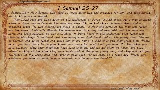 1 Samuel 2527 [upl. by Geminian545]