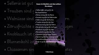 Essen ist Medizin und das sollten Du wissen motivation facts darkpsychology [upl. by Enaid850]