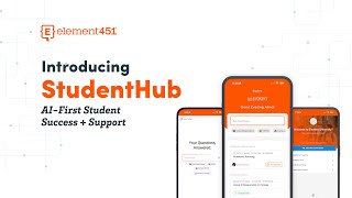 Introducing StudentHub  AIFirst Student Success and Support Webinar [upl. by Cletus]