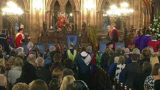 UWS GRADUATION PAISLEY 17th NOVEMBER 2016 230pm [upl. by Aitahs]