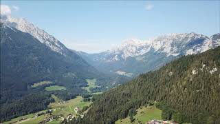 Rundflug in den Berchtesgadener Alpen bei Ramsau [upl. by Thisbee]