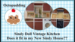 Vintage Sindy Doll Kitchen Does it fit in my new Sindy Doll House [upl. by Rani503]