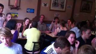 Pro Cantu Youth Choir  Impromptu Performance in UK restaurant [upl. by Jane]